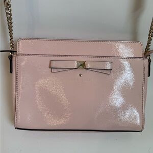 Kate Spade Blush Pink Crossbody Bag with Bow